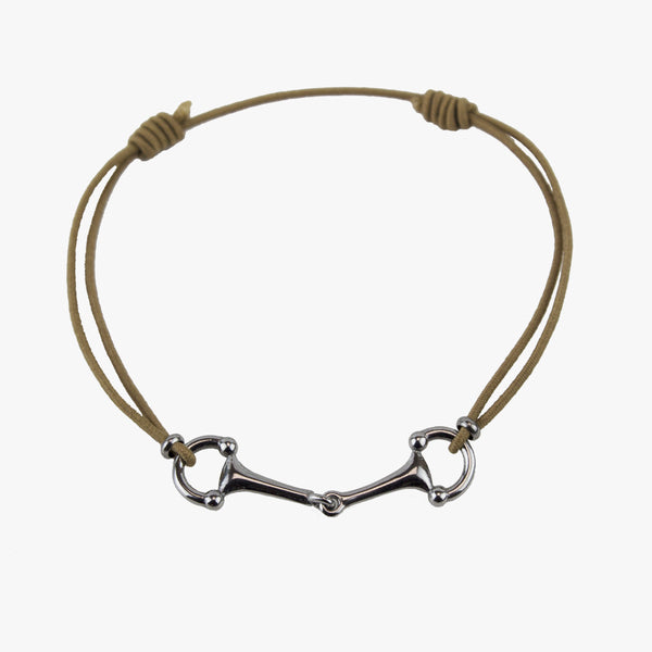 Lana argenté - Bracelet mors acier inoxydable