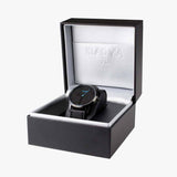 Montre Tao Bleue Daim Noir Equestrian shop